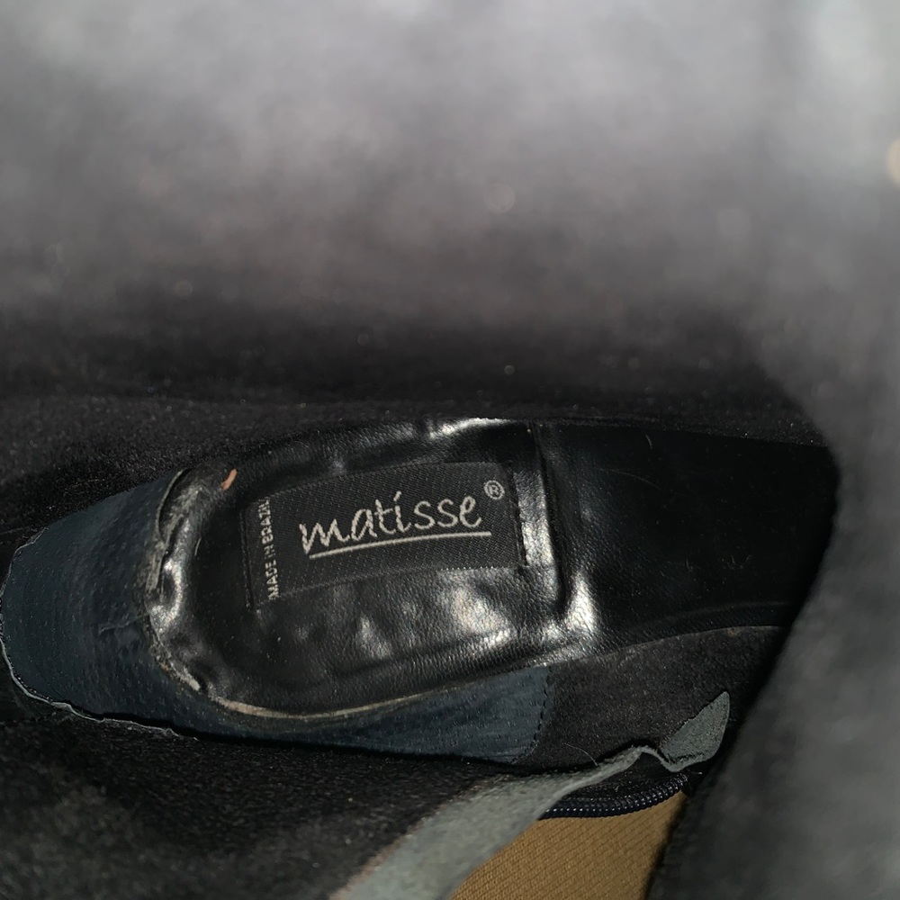Matisse Black Cowboy Boots Women size 8.5 Used - Picture 7 of 10
